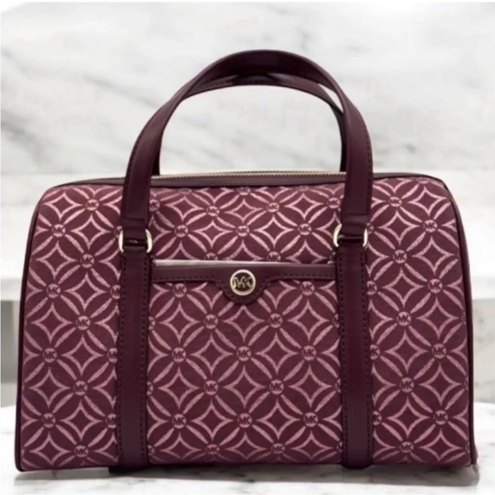 MICHAEL KORS MEDIUM DUFFLE SATCHEL CROSSBODY BAG